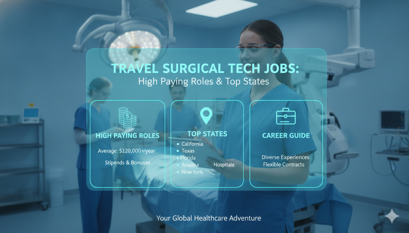 Travel Surgical Tech Jobs: High Paying Roles & Top States