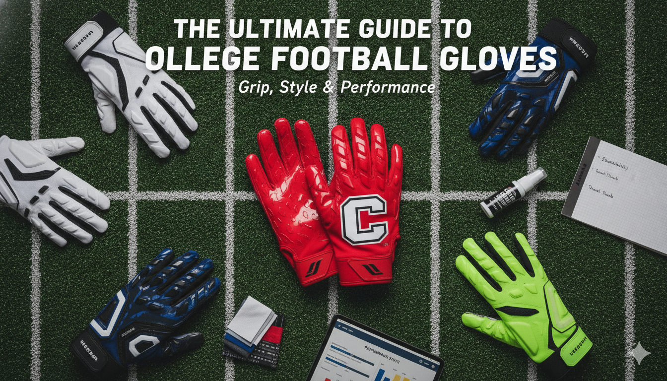 The Ultimate Guide to College Football Gloves: Grip, Style, and Performance
